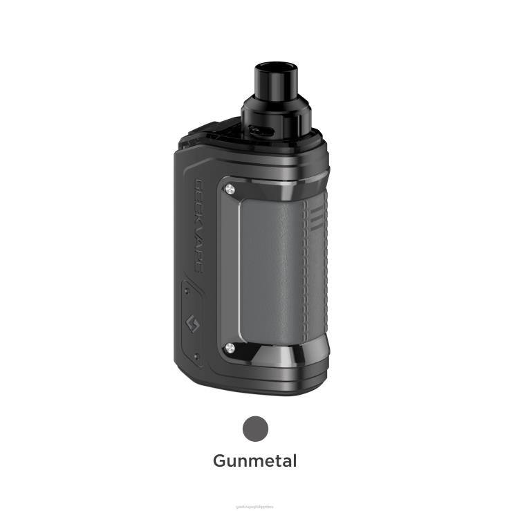 GeekVape Philippines GeekVape H45 (Aegis Hero 2) Pod Mod Kit 1400mAh 4ml Gunmetal V680P97