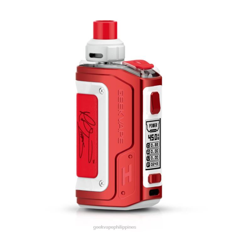 GeekVape Philippines Store GeekVape H45 (Aegis Hero 2) Pod Mod Kit 1400mAh 4ml Rte Edition (Red and White) V680P98